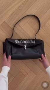 Leme Korean Niche Women Flap Tote Bag Lock Buckle Shoulder Handbag Ladies Purse