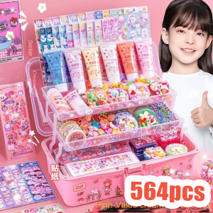 Paket Simulasi Cangkir Es Krim: Mainan DIY Es Krim & DIY Gantungan Kunci