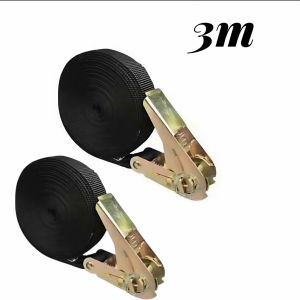 Dây Chằng Hàng Tăng Đơ 3M 5M Bản 25mm | Dây Ràng Siết Cố Định Thùng Hàng Đồ Dùng Vật T
