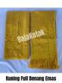 Songket Palembang Premium Full Benang Emas Motif Adat Melayu Modern. 
