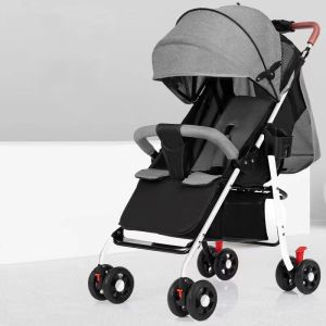 [😀SG Ready Stock]Baby stroller one-touch foldable storage portable ultra-light portable stroller for children