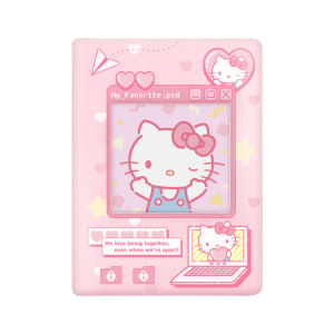 Ví Đựng Thẻ Id / Xe Buýt Họa Tiết Sanrios Kawaii Kuromi Pochacco Hello Kitty MyMelody Dễ Thương Kèm Móc Khóa Dành Cho Học Sinh