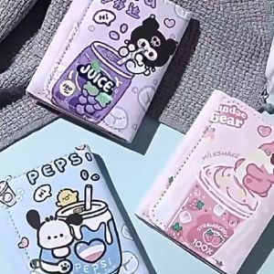 Dompet Kartun✨可爱卡通三折钱包 Cartoon Wallet 儿童学生轻薄零钱包 Kids Coin Purse 小巧短款卡包 Cute Fold Wallet Boys Girls