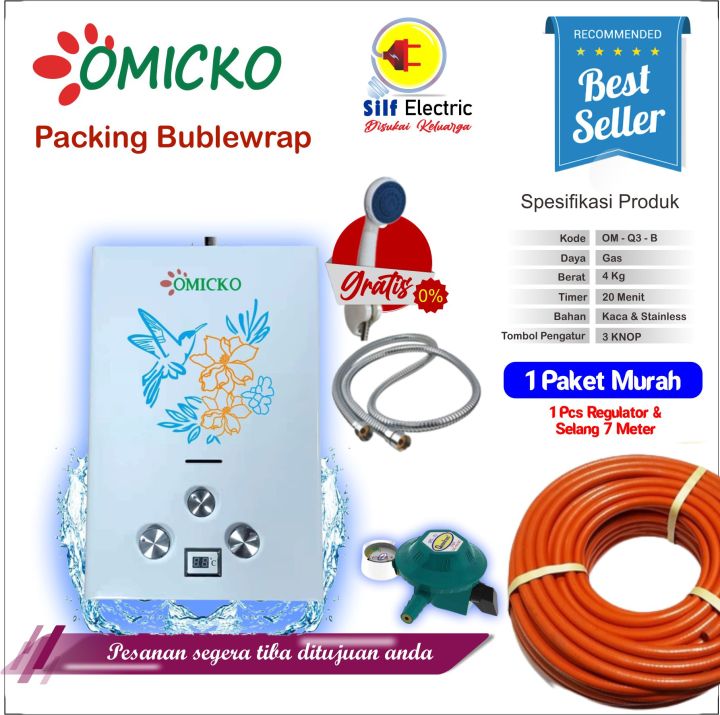 Harga water store heater gas