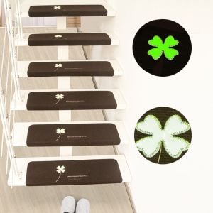 DITIPOO Dải dài Polyester Dễ dàng để làm sạch Chống-Trượt Lối vào Mat Thảm Nước Hấp Thụ Tự Dính Bảo vệ Tầng Bước Pad Bước Thảm Thảm Cầu thang Mat Sàn Mat
