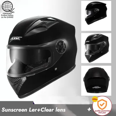 AXK motorcycle helmet motorcycle full helmet with icc sticker windproof male and female helmet