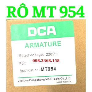 Rô to máy mài góc Ma.ktec mod. MT954 f100 mm ( 220V - 570W ) Statorr  Bánh răng Vỏ đầu nhôm ...MT954