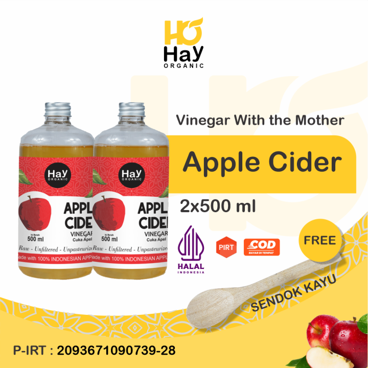 Apple Indo - Cuka Apel Original Untuk Diet 1 Liter - Organic Apple ...