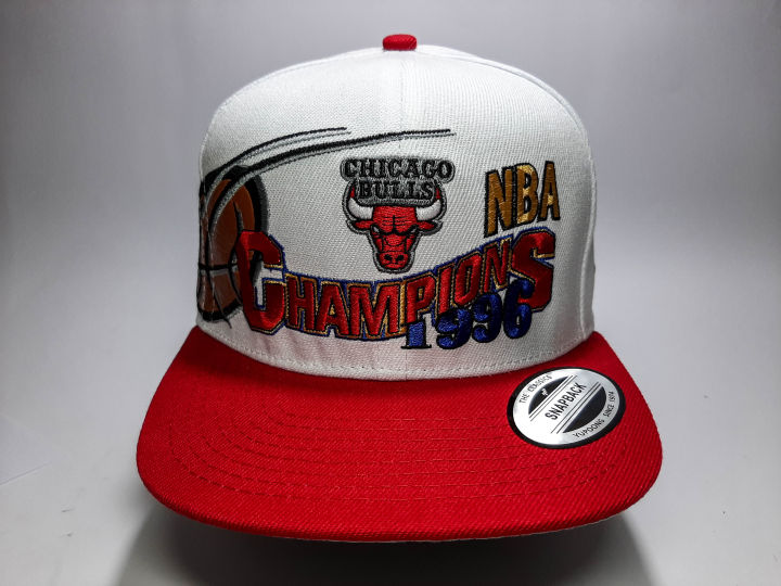 Chicago Bulls Vintage 1996 Championship Cap Nba Cap for men ...