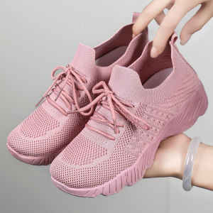 [Free Shipping] WomenS Shoes 2026 Spring Collection New Casual Shoes Solid Color Design Thick-Soled Height-Increasing Shoes For Women