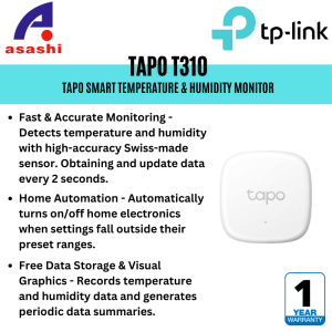 Tp-Link Tapo Smart Sensor & Smart HUB Switches ( H100 / T100 / T110 / T310 / T315 / S200B / S200D )
