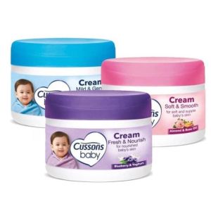 Cussons Baby Cream Perawatan Kulit Sehat - Vitamin E & Vitamin B untuk Kulit Sensitif Bayi 50 gr