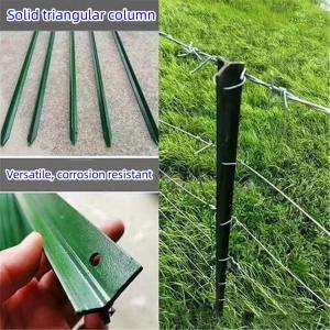 【While Supplies Last!!!】Fence Pole Metal Star Picket Heavy Duty Wire Fence Pole 10PCs in Pack 1.5 Meter 1.8 Meter