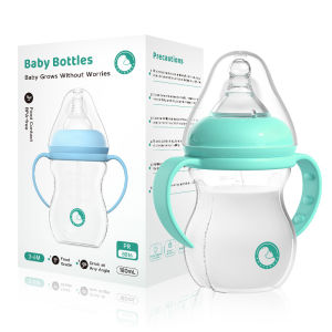 Dr.Isla Dot Bayi Botol Susu/Baby Botol Susu/180ml 330ml Dot Silicone benang spiral Bayi BPA Free Botol Bayi Newborn botol susu bayi 0 6 bulan/botol susu bayi 6 12 bulan PP16&PP17