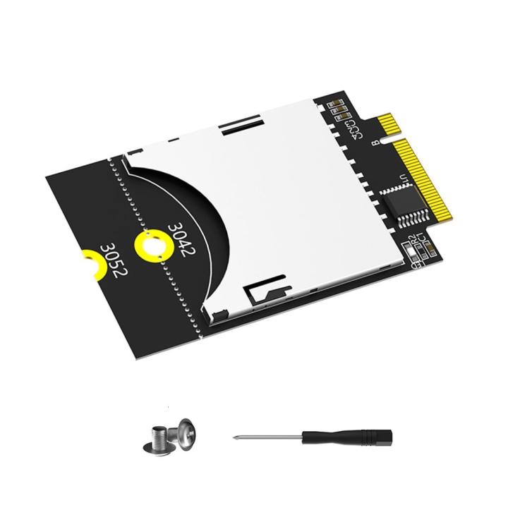 USB Bus Not SATAs Bus SDCard to M.2 NGFF B Key Adapter Card M.2 Card ...