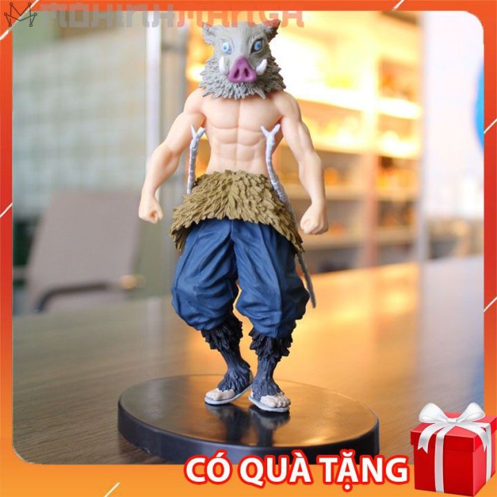 [CÓ QUÀ TẶNG] Mô hình Inosuke Hashibira (lợn rừng) figure Kimetsu no Yaiba Thanh Gươm Diệt Quỷ Cứu Nhân Demon Slayer