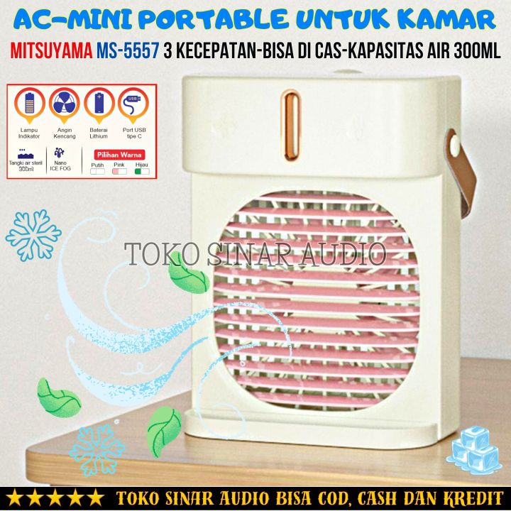 KIPAS PENDINGIN MINI AC PORTABLE AIR COOLER KAMAR DAPUR RUANG