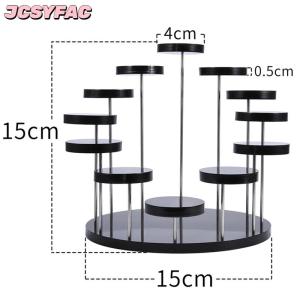 JCSYFAC Cupcake đứng Acrylic hiển thị đứng cho đồ trang sức bánh tráng miệng giá Đảng trang trí nội thất