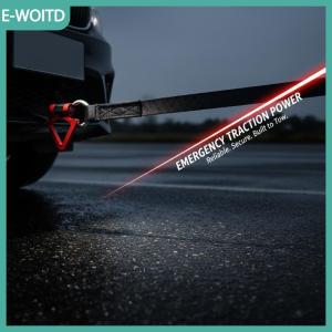 【E-WOITD】 ABS xe tạo kiểu Trailer móc mô phỏng đua vòng bội Nhãn dán trang trí kéo móc nhãn dán phổ xe kéo móc