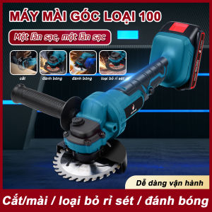 Máy cắt mài cầm tay pin 1000WMáy mài pin cầm tay mini dùng 21VMáy mài góc đa năng-cắtđánh bóngLoại bỏ rỉ sét