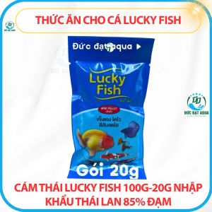 cám cá LUCKY FISH -20g-50g-100g nhập khẩu thái lan Phù Hợp Cho Mọi Loài Cá