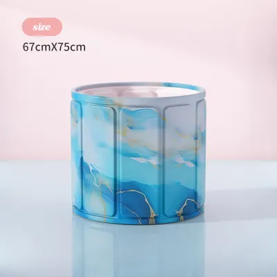 🔥ส่งไวจากกทม🔥อ่างพับเก็บได้75x67CM อ่างแช่น้ำสำหรับผู้ใหญ่/เด็กพับได้ อ่างสปา เพิ่มขนาดและข้นขึ้น อ่างอาบน้ำ จัดเก็บง่าย
