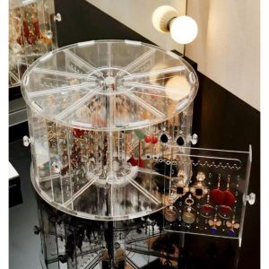 Carousel Earring and Necklace Storage