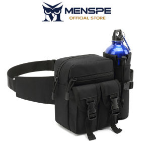 MENSPE Sports Waist Bag Men’s Waist Bag Cross Body Bag Chest Bag Adjustable Running Pouch Women Waterproof Crossbody Bag Money Phone Waist Fanny Pack Jogging Belt Fanny Pack for Workouts Sports Outdoor