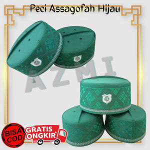 Peci Kopiah Assagofah Anak Hijau peci asagofah anak peci anak anak