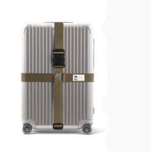 Adjustable Luggage Strap Belt with TSA 3-Digit Lock |No Lock|Travel Suitcase Belt | Ready Stock KL