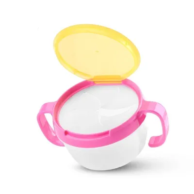 Baby Spill Proof Bowl Dish Infant Snack Bowls Food Container Mangkuk Makanan Ringan Baby 宝宝零食收纳盒