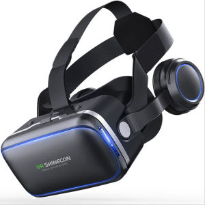 Kính VR Shinecon 6.0 hỗ trợ xem phim 3D trên điện thoại thông minh Tặng tay cầm chơi game Bluetooth