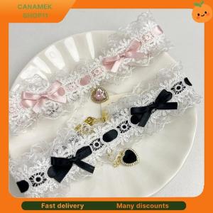 ❣️❣️❣️ Short Lace Choker Nekclace For Women Girl Fashion Lolitas Heart Pendant Gothic Collar Necklace Gift For Party Cosplay Jewelry