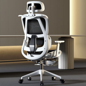 Hot selling in Europe and America]Office Chair Ergonomic Chair Gaming Chair Adjustable Kerusi Gaming Chair Reclining Chair Max Weight 300kg High quality Business Boss Chair S-shaped Backrest Comfy for Meeting Room Computer Chair for Desktop