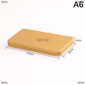 [COD] dgheg Paper Money Holder Tinplate Currency Tray Small Metal Cash Storage Box Convenient Money Protector Case Organization