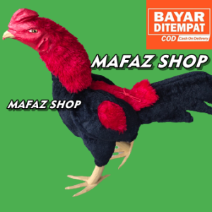 GROSIR ! BONEKA AYAM ADUAN BULU SINTETIS