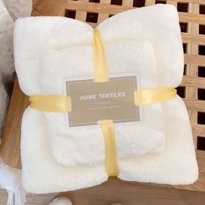 TOWEL SET 2IN1 /Handuk Mandi 2in1/ HANDUK MANDI DAN WAJAH 2IN1/HANDUK BULU KARANG POLIESTER IR AM05