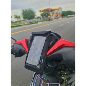 Túi mini ZDK K1 treo đầu xe máy có lỗ dây sạc điện thoại cao cấp