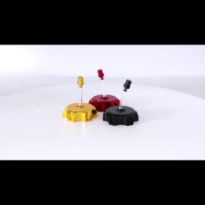 Kail CNC Aluminum Gas Fuel Tank Cap Cover For Kayo Bse Chinese CRF TTR KLX 110 50 70 90 125 140 150 160 190 CC Dirt Pit Bike Parts 6K4N7