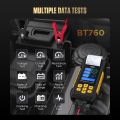 【จัดส่งจากประเทศไทย】 AUTOOL BT760 เครื่องวิเคราะห์ทดสอบแบตเตอรี่ อัตโนมัติพร้อมเครื่องพิมพ์แบตเตอรี่8- 30V 30-2000CCA เครื่องทดสอบกรดสำหรับรถบรรทุก & รถยนต์ & มอเตอร์ไซค์ จัดส่ง 2 ~ 3 วัน+ส่งพิมพ์กระดาษ3pcs. 