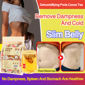 Poria cocos tea can dispel cold and dampness