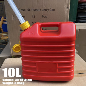 5L/10L/20L Oil Tank Gasoline Container Mount Motorcycle Spare Fuel Tank Plastic Car Petrol Tank Minyak