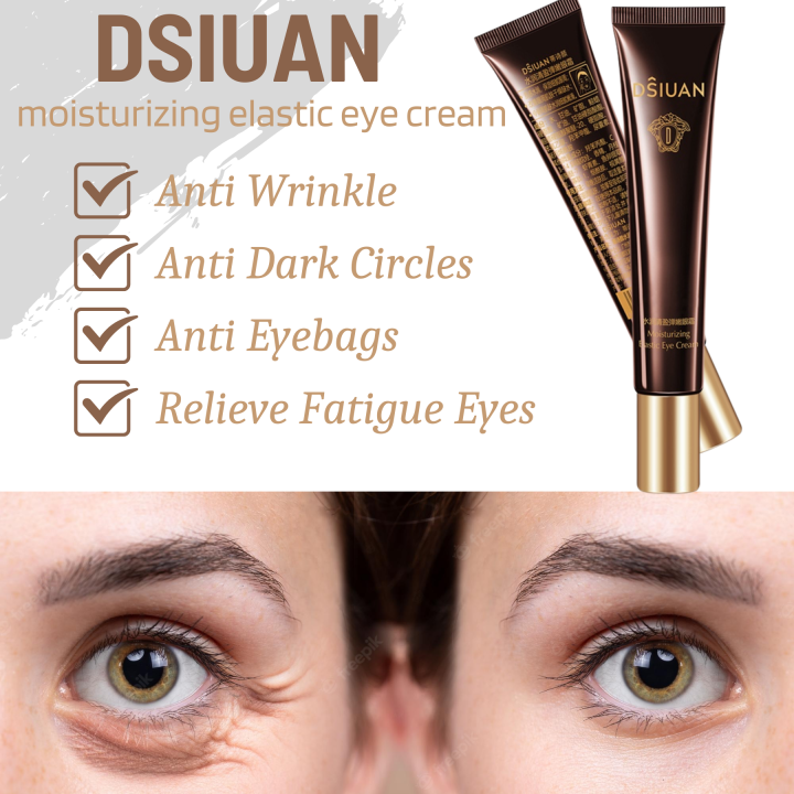 20g Original DSIUAN Caviar Eye Cream(20g) Anti Wrinkle Anti-Age Remove Eye Bags Anti Dark Circles Eye Care  lighten fine lines around the eyes