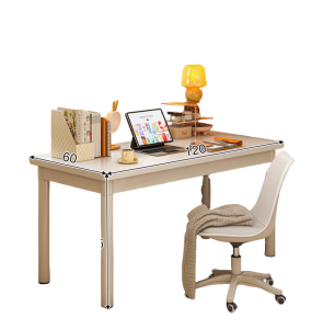 Rectangular Simple Modern Study Computer Office Household Table Writing Desk Foot Pad Adjustable Fireheart Warrior