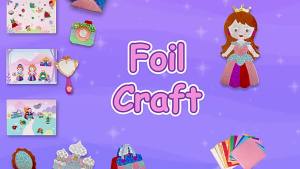 New FOILART Childrens 3D DIY Aluminum foil sticker set for kindergarten crafts including scene-themed stickers and toys