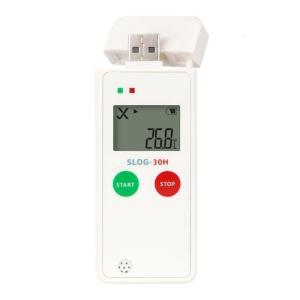 Professional Environmental Monitor with Large Storage USB Export Immediate Trackings for Logistics Storage
