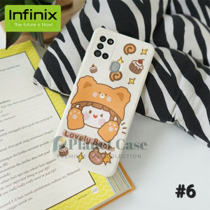 Softcase Macaron Protection Camera For Infinix Smart 4 Smart 5 Smart 6 Smart HD Hot 9 Hot 9 Play Hot 10 Hot 10 Play Hot 11 Note 8 Hot 10s [UV09-Infinix] Softcase Lentur Softcase Printing Casing Macaron Casing Kamera Protek Softcase Pelindung Kamera Murah