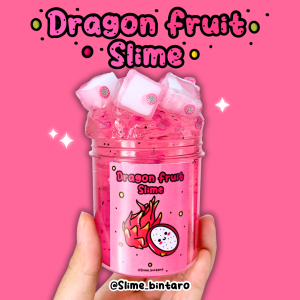 DRAGON FRUIT SLIME BY SLIME BINTARO || SLIME TERMURAH || SLIME BERKUALITAS || SLIME LUCU DAN BAGUS