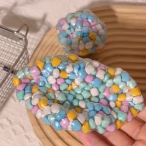 Squeeze Stress Ball Rice Ball Squeeze Fidget Stress Relieving Toys Slow Rebound Toy Fidget Toy Children Decompressions Toys