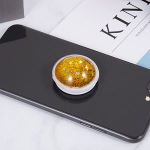 【Mua 5 tặng 1 miễn phí】 Giá đỡ chuông điện thoại cát lún 3D giá đỡ điện thoại cho xe đạp giá đỡ móc gắn chìa vặn lấp lảnh chất lỏng